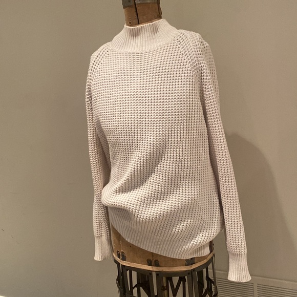 Oversized cream knit sweater - Picture 2 of 3
